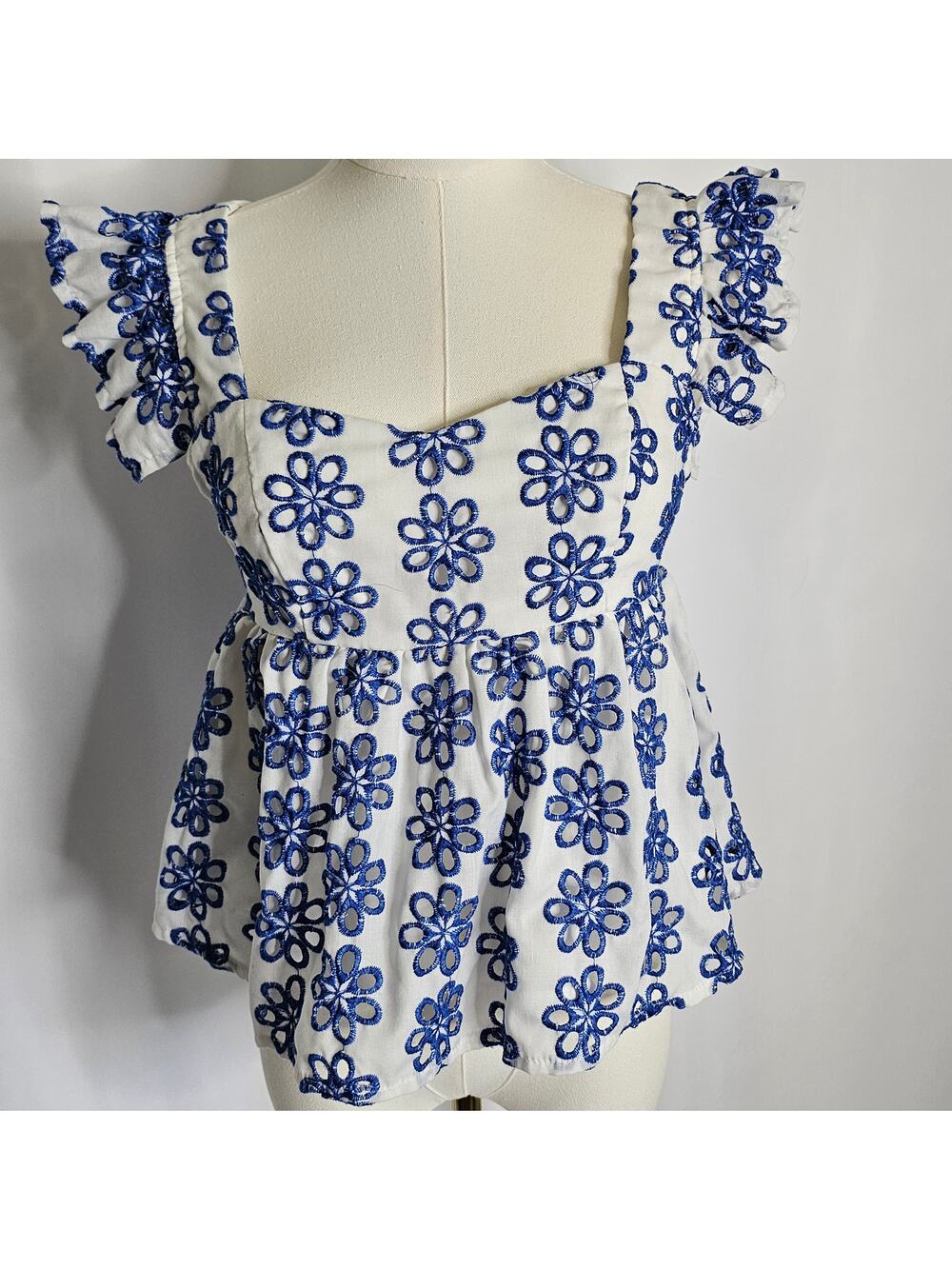 DEAL 2for1 S Peplum-style Boho Ruffle Tops- See Pictures‎